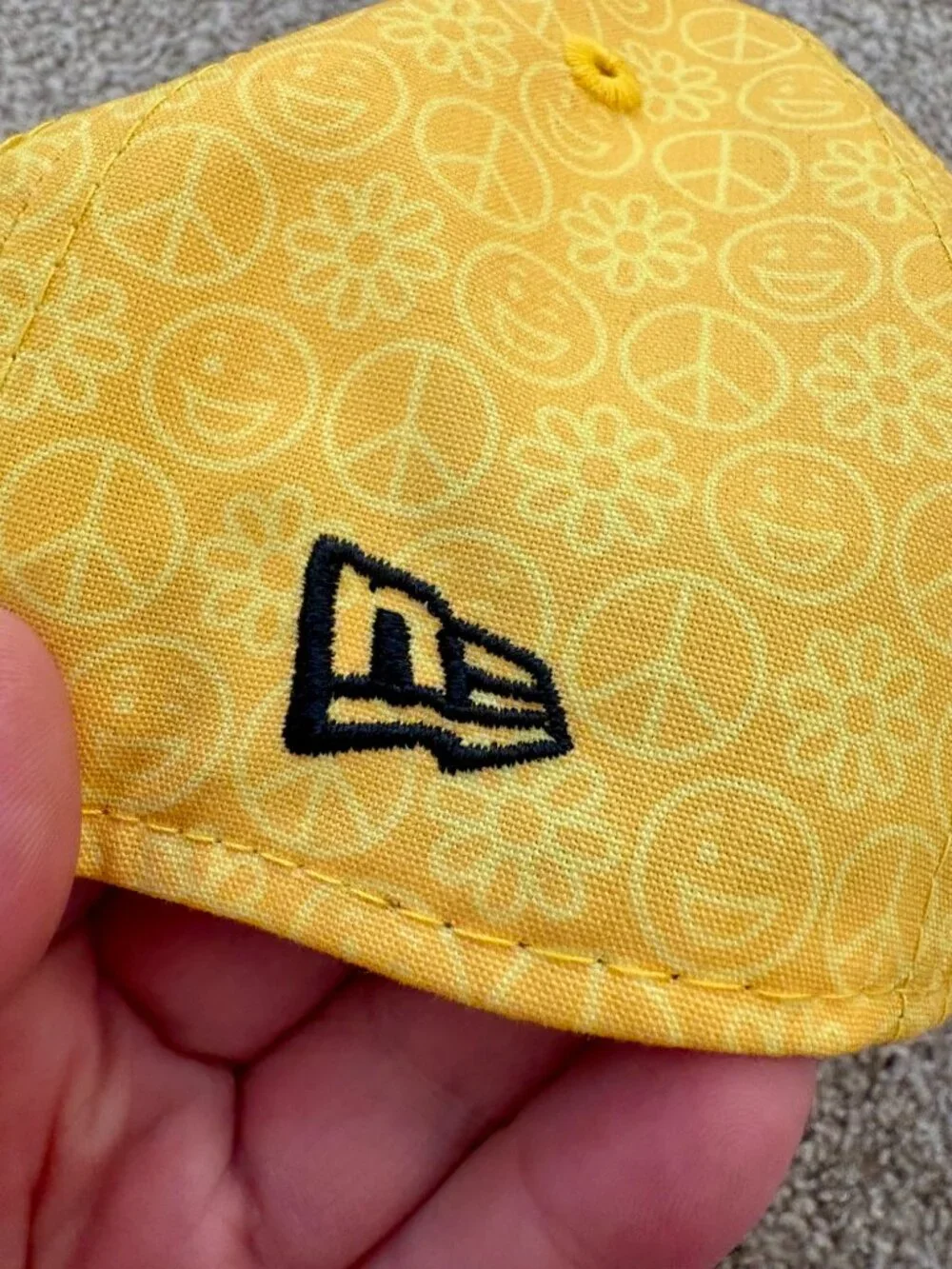 Women's Pittsburgh Pirates New Era Gold Don't Worry 9TWENTY Adjustable Hat EUC
